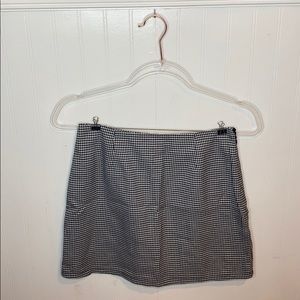 Checkered Mini Skirt